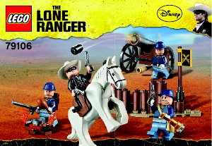 Bruksanvisning Lego set 79106 The Lone Ranger Kavalleriset