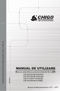 Manual CHIGO CS-35V3A-M107AH5C Aer condiționat