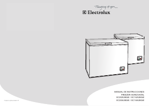 Manual de uso Electrolux EC155UBGW Congelador