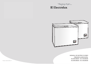 Manual de uso Electrolux EC202UBGW Congelador