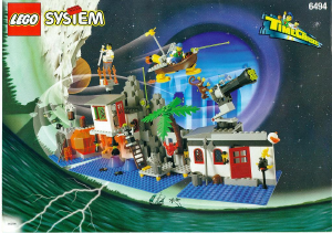 Manual de uso Lego set 6494 Time Cruisers Laboratorio del tiempo