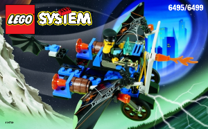 Handleiding Lego set 6495 Time Cruisers Tijd-tunnelmachine