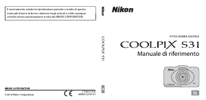 Manuale Nikon Coolpix S31 Fotocamera digitale