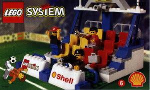 Bedienungsanleitung Lego set 3308 Town Side Stand