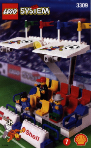 Bruksanvisning Lego set 3309 Town Åskådarläktare
