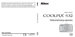 Instrukcja Nikon Coolpix S32 Aparat cyfrowy