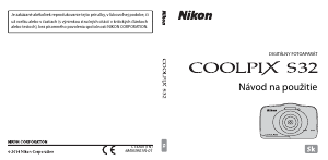 Návod Nikon Coolpix S32 Digitálna kamera