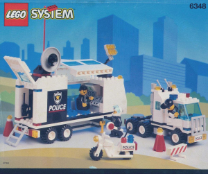 Manuale Lego set 6348 Town Squadra di sorveglianza