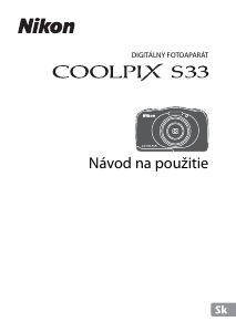Návod Nikon Coolpix S33 Digitálna kamera