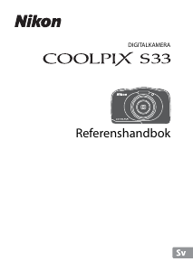 Bruksanvisning Nikon Coolpix S33 Digitalkamera