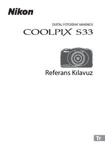 Kullanım kılavuzu Nikon Coolpix S33 Dijital kamera