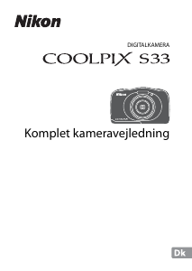 Brugsanvisning Nikon Coolpix S33 Digitalkamera