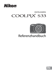 Bedienungsanleitung Nikon Coolpix S33 Digitalkamera