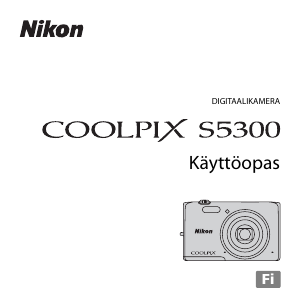 Käyttöohje Nikon Coolpix S5300 Digitaalikamera