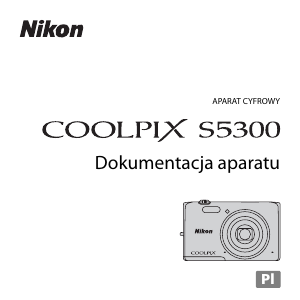 Instrukcja Nikon Coolpix S5300 Aparat cyfrowy