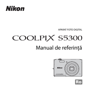 Manual Nikon Coolpix S5300 Cameră digitală