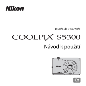 Manuál Nikon Coolpix S5300 Digitální fotoaparát