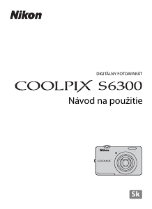 Návod Nikon Coolpix S6300 Digitálna kamera