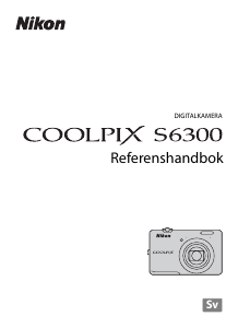 Bruksanvisning Nikon Coolpix S6300 Digitalkamera