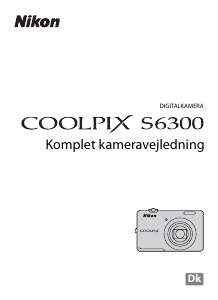 Brugsanvisning Nikon Coolpix S6300 Digitalkamera