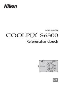 Bedienungsanleitung Nikon Coolpix S6300 Digitalkamera