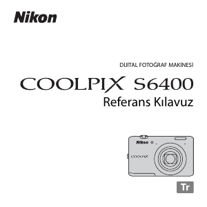Kullanım kılavuzu Nikon Coolpix S6400 Dijital kamera