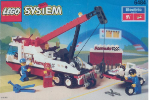 Manual de uso Lego set 6484 Town Transporte F1