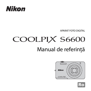 Manual Nikon Coolpix S6600 Cameră digitală