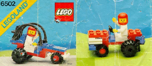 Manual Lego set 6502 Town Turbo racer