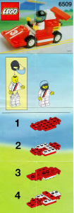 Bruksanvisning Lego set 6509 Town Racerbil
