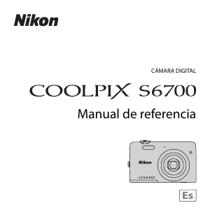 Manual de uso Nikon Coolpix S6700 Cámara digital