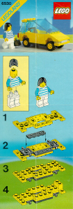 Manual de uso Lego set 6530 Town Coche deportivo