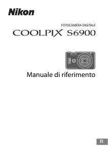 Manuale Nikon Coolpix S6900 Fotocamera digitale