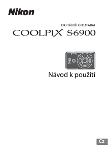 Manuál Nikon Coolpix S6900 Digitální fotoaparát