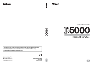 Használati útmutató Nikon D5000 Digitális fényképezőgép