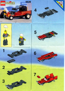 Manuale Lego set 6538 Town Auto d'epoca