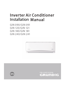 Manual Grundig GIN 121 Air Conditioner