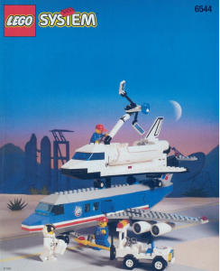 Manuale Lego set 6544 Town Trasporto navetta spaziale