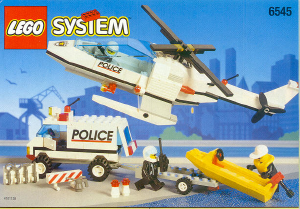 Bedienungsanleitung Lego set 6545 Town Polizei-Sonderkommando