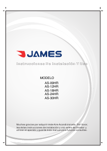 Manual de uso James AS-30HR Aire acondicionado