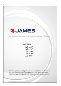Manual de uso James AS-12HR Aire acondicionado