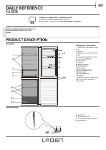 Manual Laden BL 800 W Fridge-Freezer