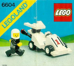 Bedienungsanleitung Lego set 6604 Town Formel-1-Auto