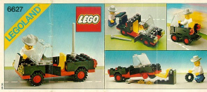 Handleiding Lego set 6627 Town Cabriolet