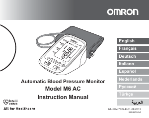 Handleiding Omron M6 AC Bloeddrukmeter