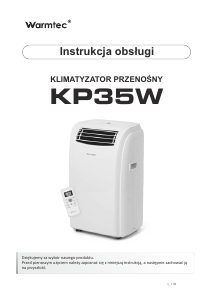 Instrukcja Warmtec KP35W Klimatyzator