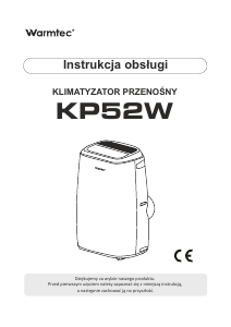 Instrukcja Warmtec KP52W Klimatyzator