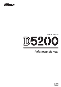 Manual Nikon D5200 Digital Camera