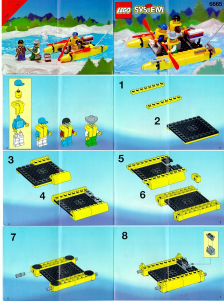 Handleiding Lego set 6665 Town Raft