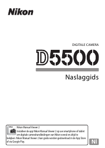 Handleiding Nikon D5500 Digitale camera